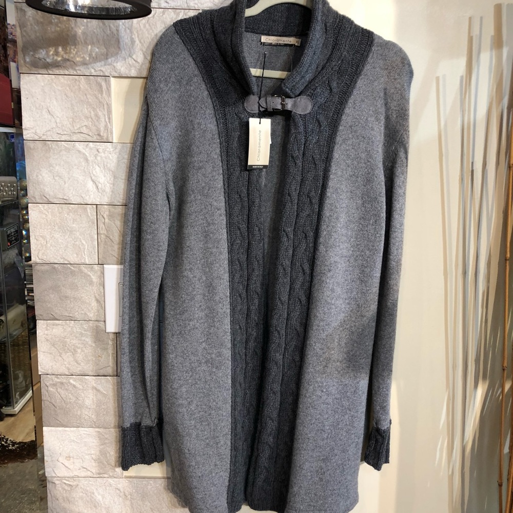 CHIARAMENTE WOMAN WOOL CARDIGAN